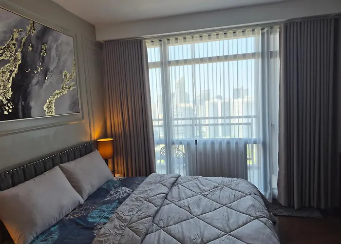 Apartment Cozy Apartment With Private Balcony Stunning Skyline, River & Mountain Views, Free Access To Infinity Pool, Lap Pool, Sunbathing, Sauna & Mall *